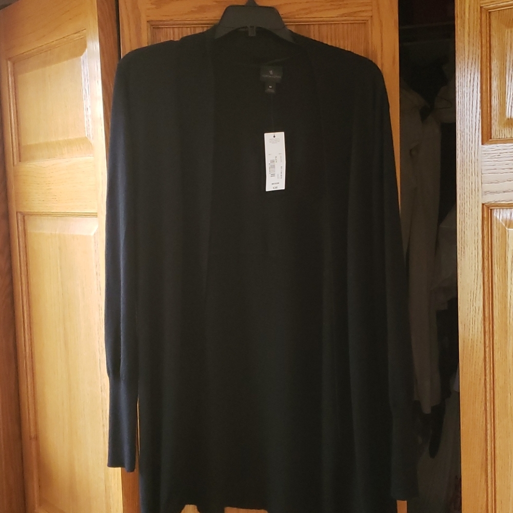 Black Cardigan Worthington NWT Medium